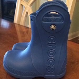Crocs rain boots